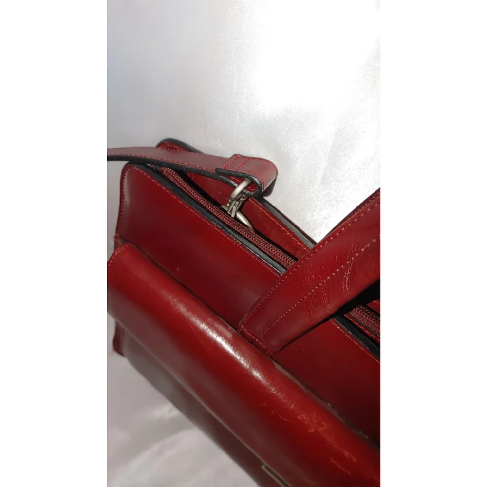 Vera Pelle Leather Laptop Attache Case
